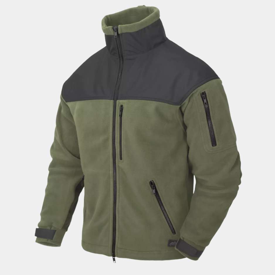 OLIVE GREEN & BLACK