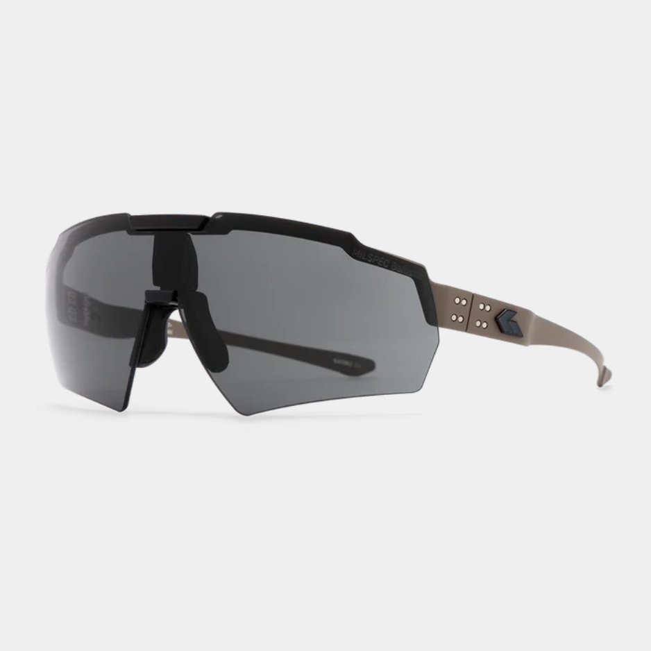 BLASTSHIELD MILSPEC BALLISTIC GLASSES - TAN CERAKOTE® FRAME