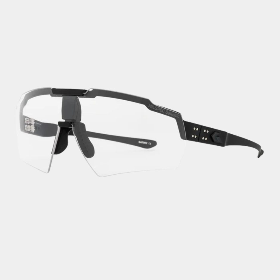 BLASTSHIELD MILSPEC BALLISTIC GLASSES - BLACK CERAKOTE® FRAME