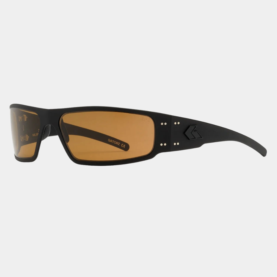 MAGNUM MILSPEC BALLISTIC GLASSES - BLACK ANODIZED FRAME