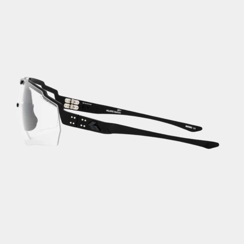 BLASTSHIELD MILSPEC BALLISTIC GLASSES - BLACK CERAKOTE® FRAME