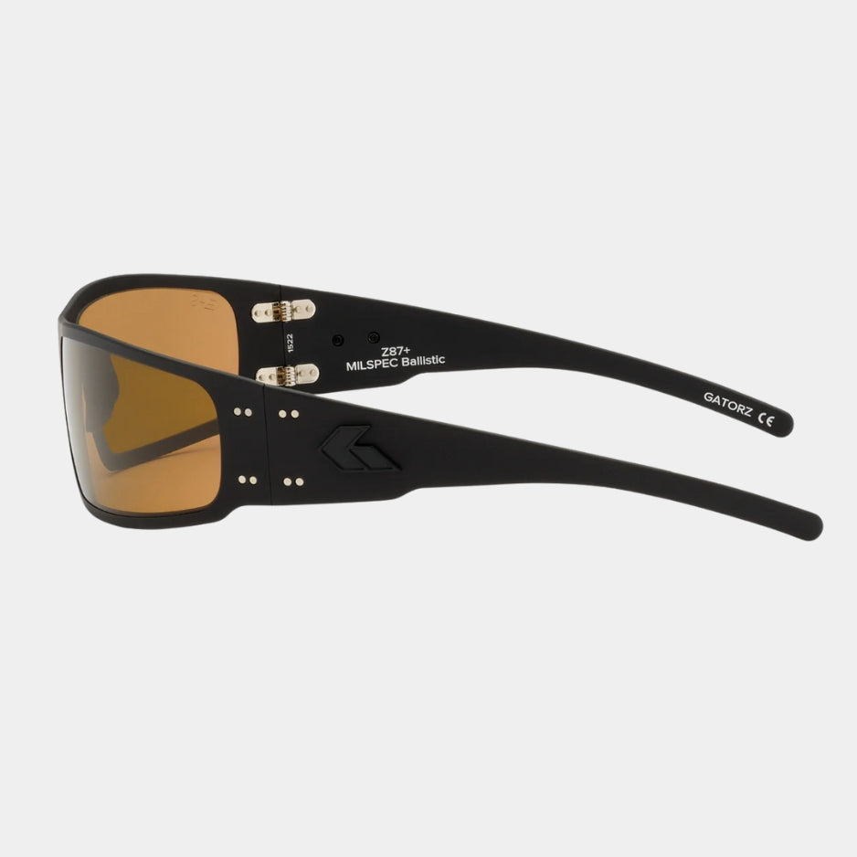 MAGNUM MILSPEC BALLISTIC GLASSES - BLACK ANODIZED FRAME
