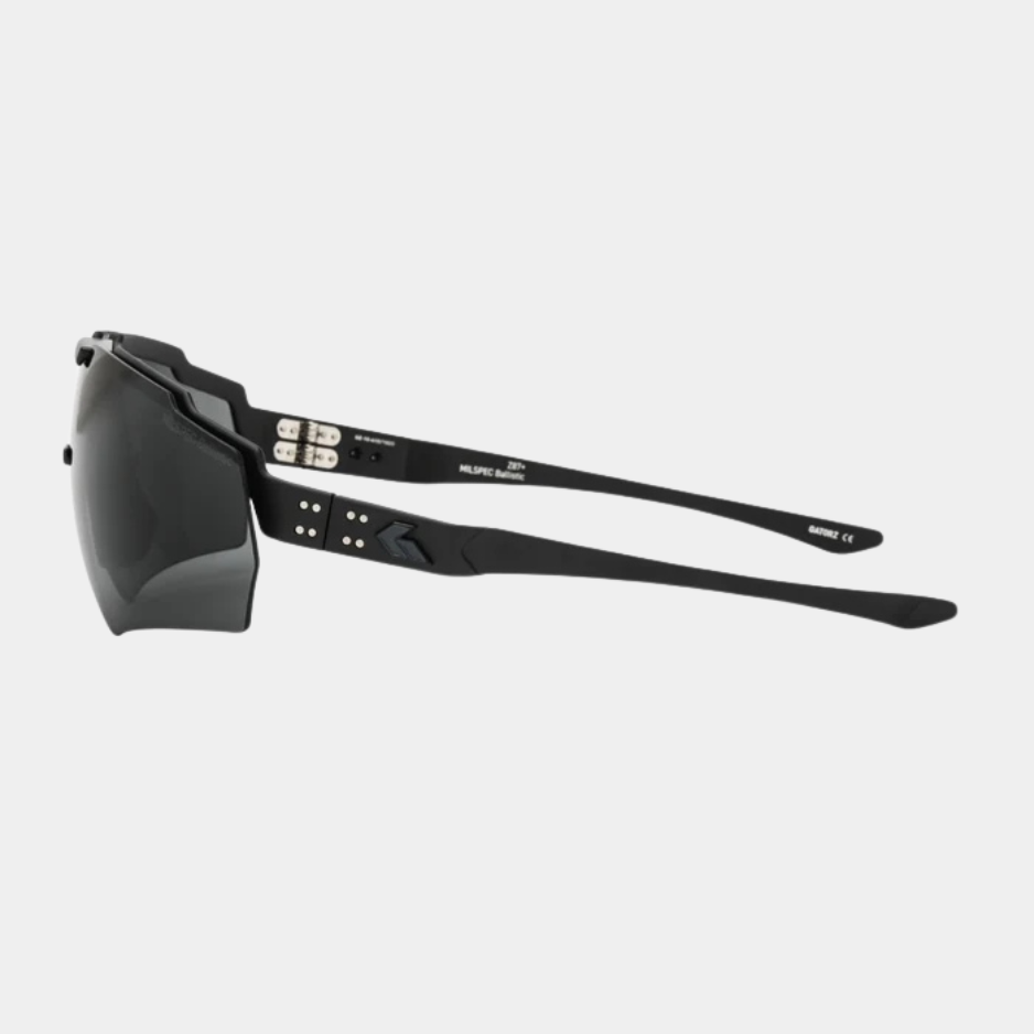 BLASTSHIELD MILSPEC BALLISTIC GLASSES - BLACK CERAKOTE® FRAME