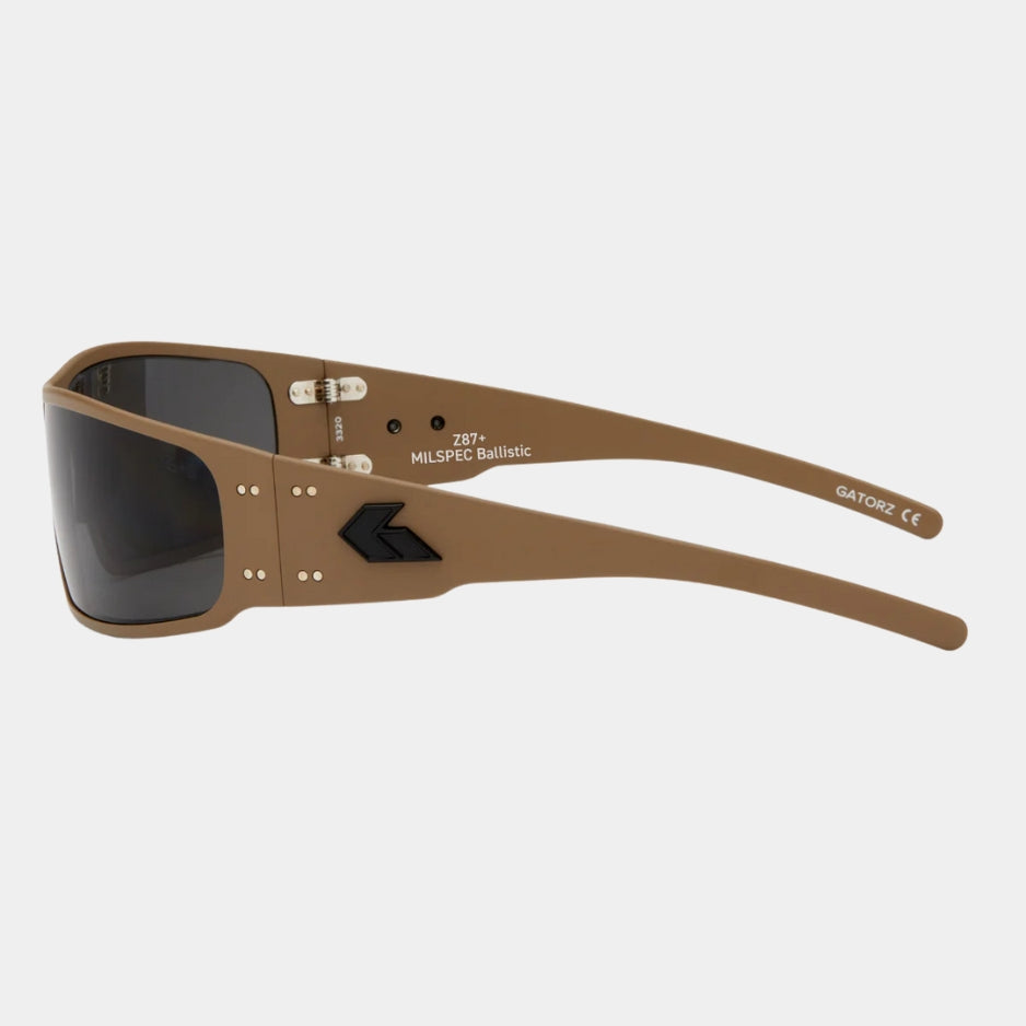 MAGNUM MILSPEC BALLISTIC GLASSES - TAN CERAKOTE® FRAME