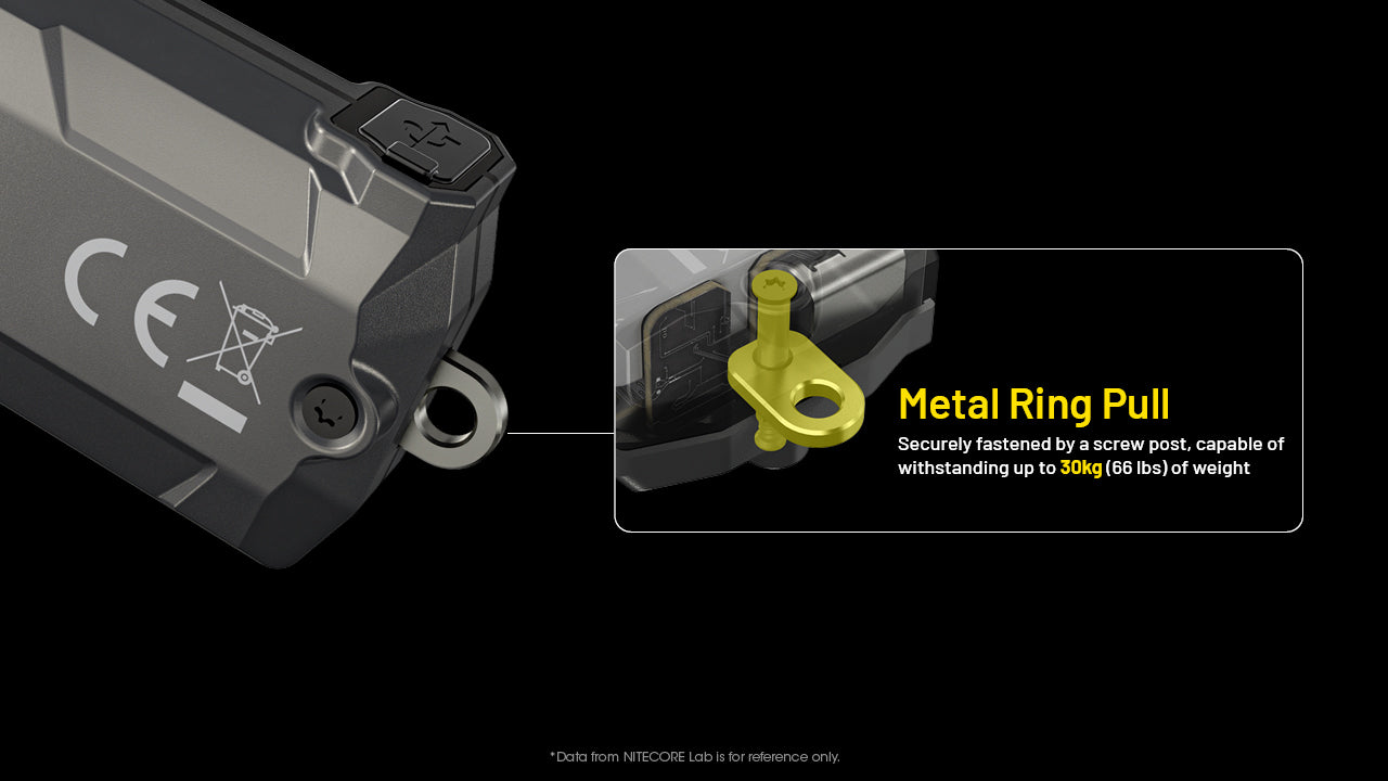 Nitecore® TINI3 Taskulamp-võtmehoidja