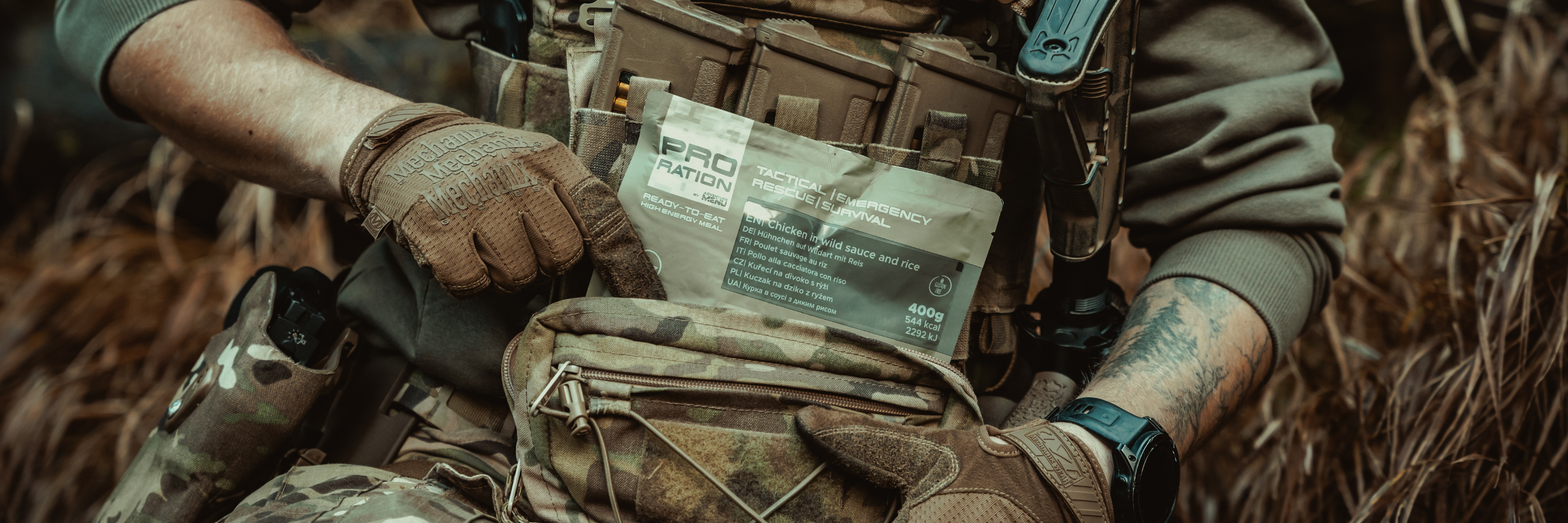 Food Packs, MREs & Water