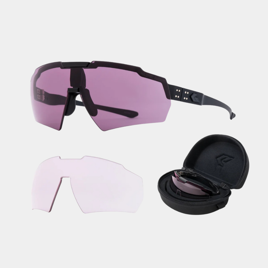 BLASTSHIELD MILSPEC BALLISTIC GLASSES BUNDLE - BLACK CERAKOTE® FRAME