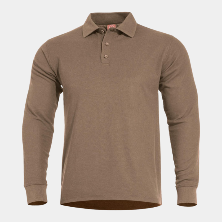 ANIKETOS LONG SLEEVE POLO