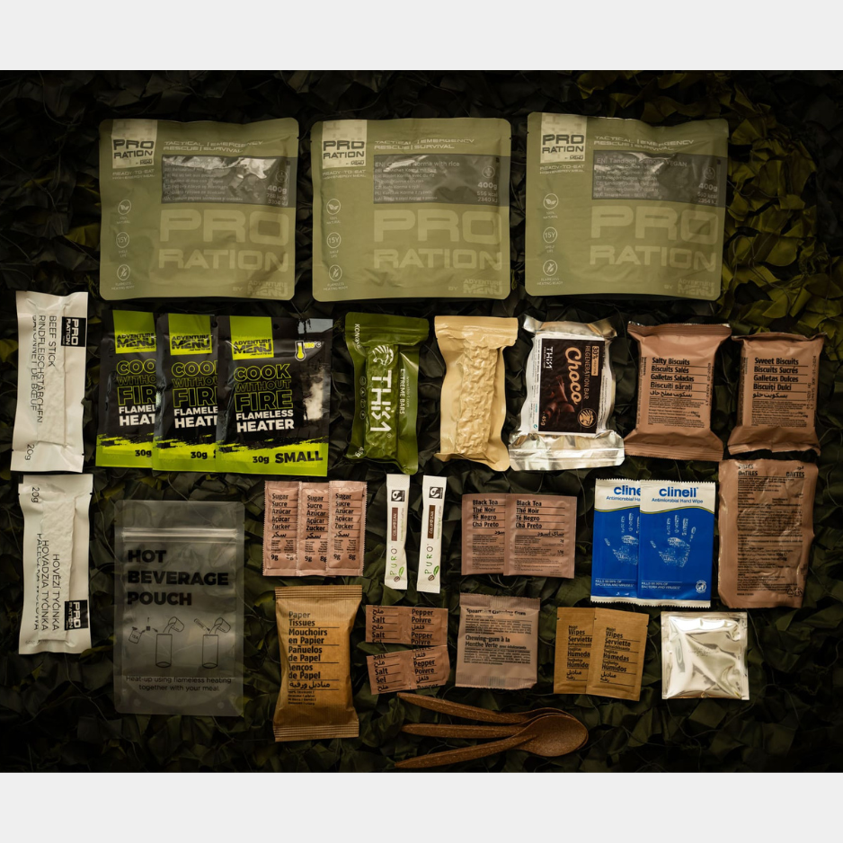 ULTIMATE TACTICAL RATION: 24-TUNNINE TOIDUVARU - MENÜÜ IV