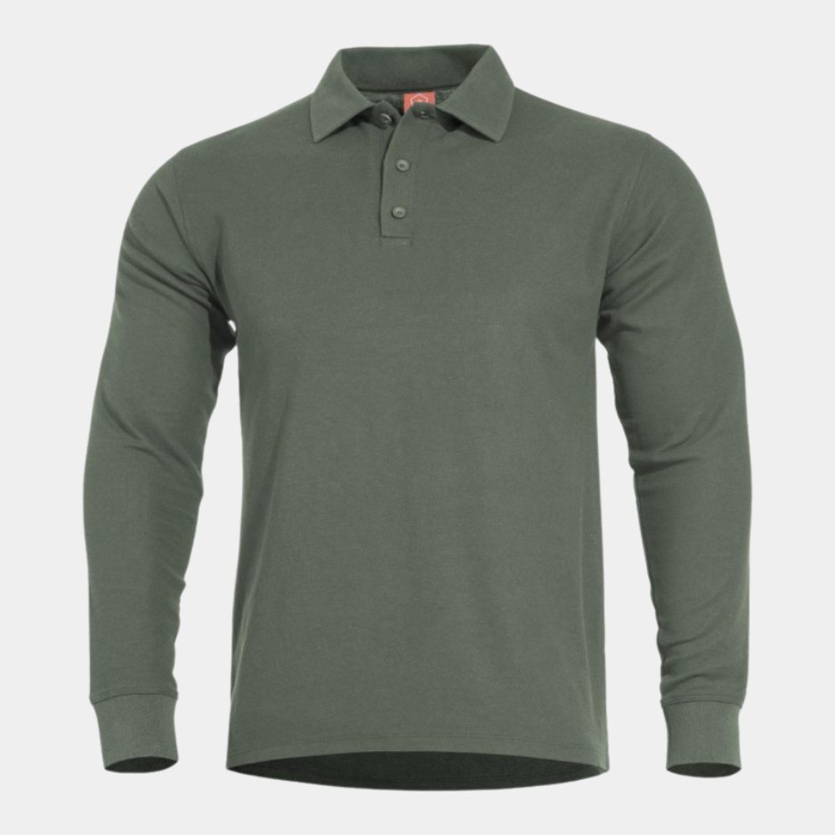 ANIKETOS LONG SLEEVE POLO