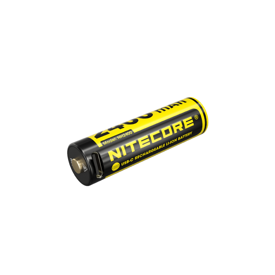 Nitecore® NH2400 USB-C laetav AA aku - 2 tk komplektis