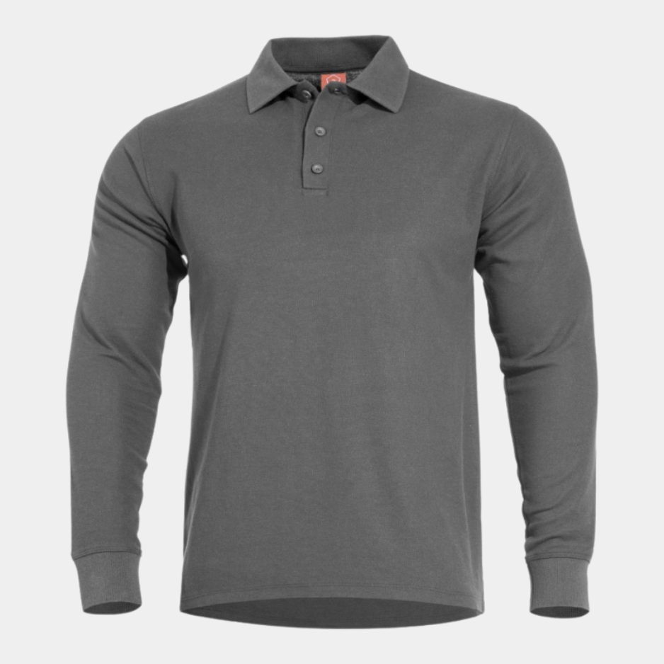 ANIKETOS LONG SLEEVE POLO