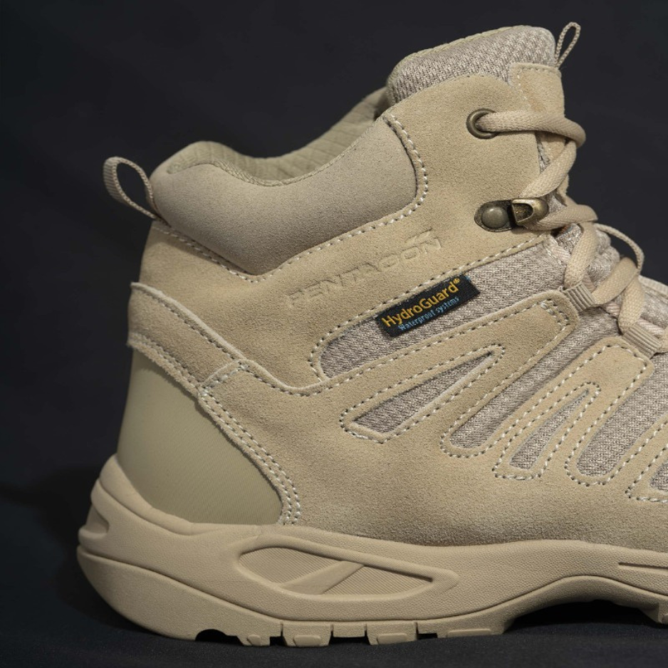 'ACHILLES XTR' 6'' SUEDE TREKKING BOOTS