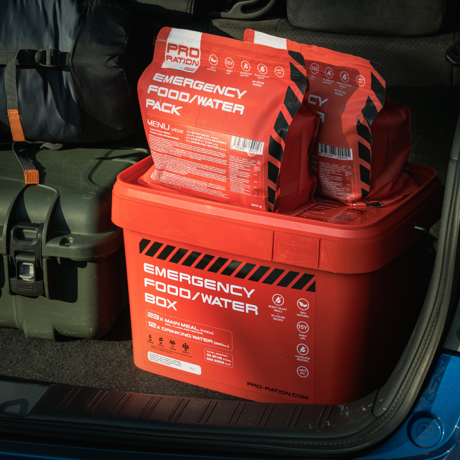 Emergency Food & Water Pack - Menu I
