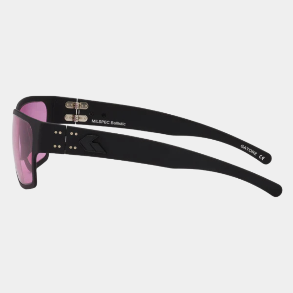 DELTA MILSPEC BALLISTIC GLASSES - BLACK ANODIZED FRAME